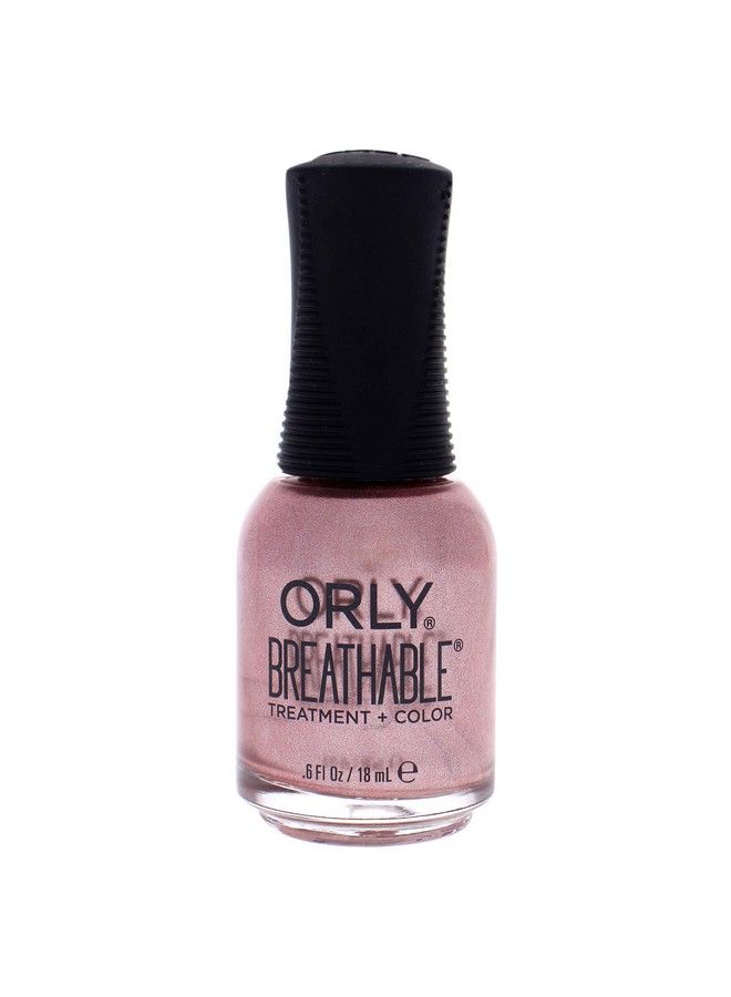 Orly طلاء أظافر سول سيستر للنساء 0.6 أونصة علاج قابل للتنفس + لون 20981 - Image 1