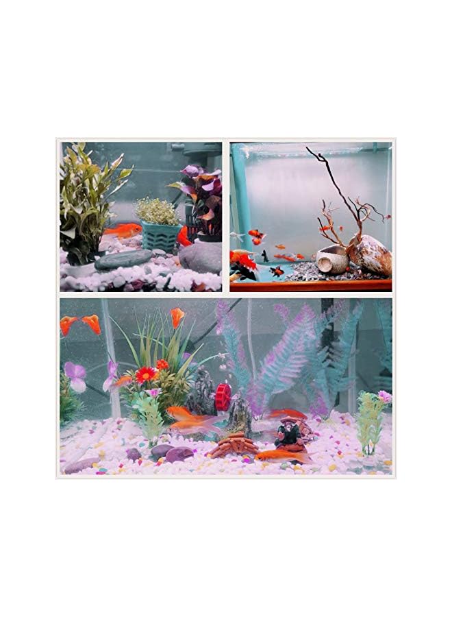 The Bros 9.7 lbPebbles Polished Gravel-Aquarium Gravel River Rock,Natural Decorative Polished White Stones 3/8" Gravel Size,Small Decorative Pebbles for Plants,Home Decor,Landscaping,Vase Fillers and More. - Image 3