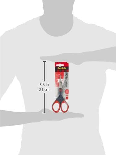 Scotch Precision Scissors 6 in (15 cm) - Stainless Steel Blades with Ergonomic Comfort Grip - Image 3
