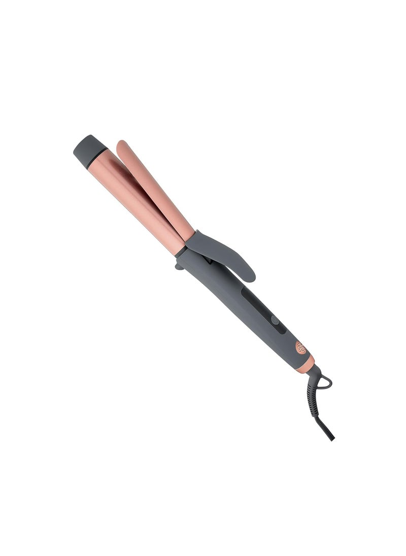 Hairitage - Hairitage Curl Envy Hair Curling Iron 1 1/4 Inch - Ceramic Tourmaline Curling Iron 1.25' Barrel - Silky Smooth + Bouncy Curls - 4 Digital Heat Settings up to 450 Degrees - Auto Shut-Off - Image 1