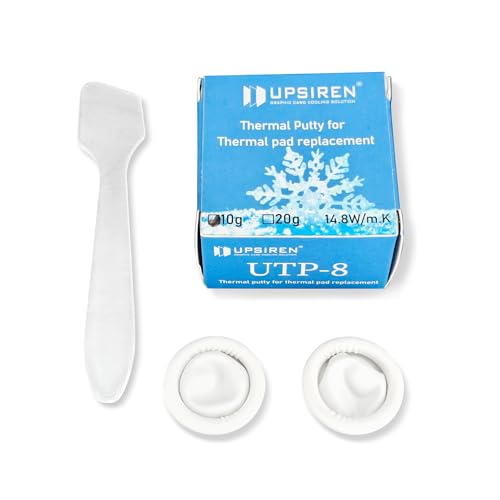 UPSIREN UTP-8 14.8w/mk Thermal Putty for VGA GPU IC Processor Rapid Cooling Thermal Pad Replacement Heat Blocking Putty High Performance (10, Grams) - Image 3