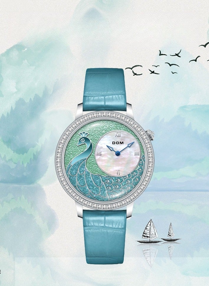 DOM Ladies' Waterproof Quartz Watch - Image 4