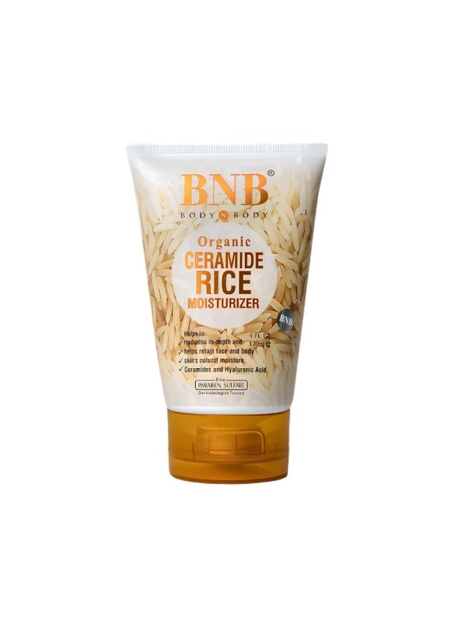 بي ان بي مرطب سيراميد الأرز من بي إن بي 120 مل - ترطيب عميق
