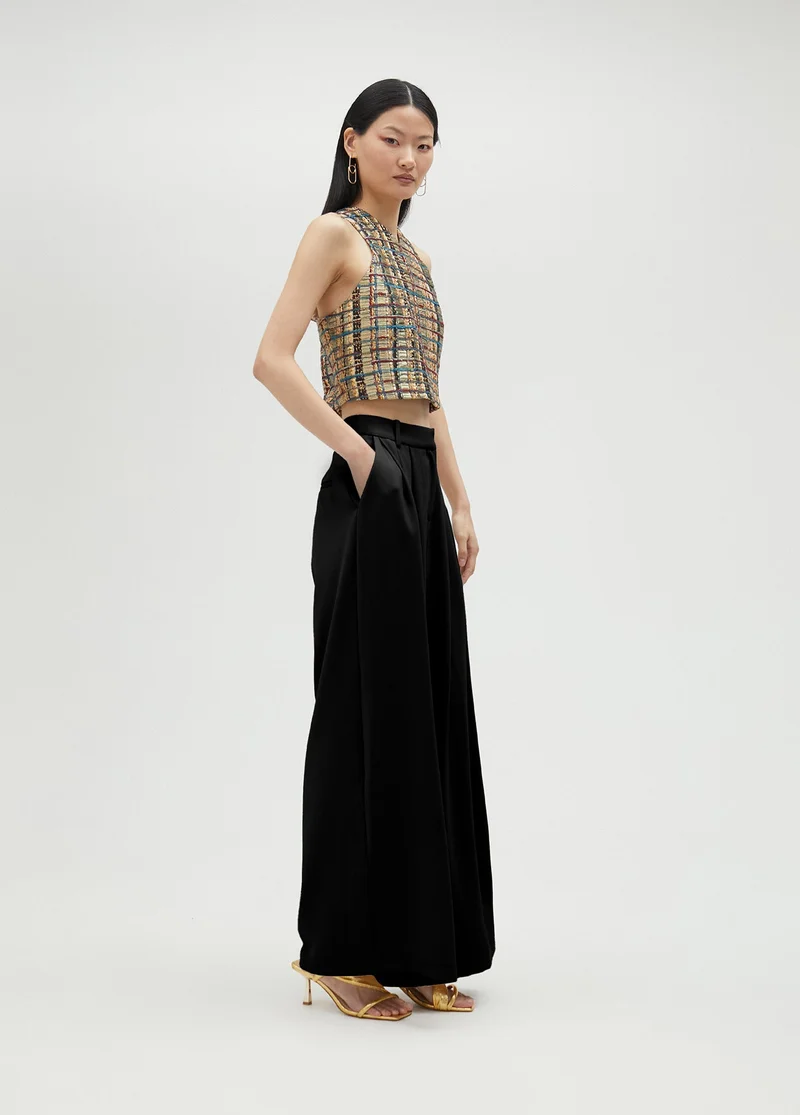 Lola Casademunt Palazzo trousers with darts