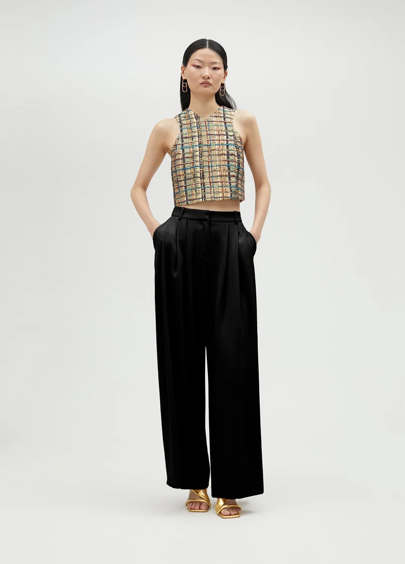 Lola Casademunt Palazzo trousers with darts