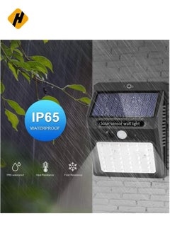 HuHa Solar Lights Outdoor [6 Pack/3 Working Mode], Solar Security Lights Solar Motion Sensor Lights Wireless IP 65 Waterproof Outdoor Lights for Garden Fence Patio Garage (42 LED)  - Image 4