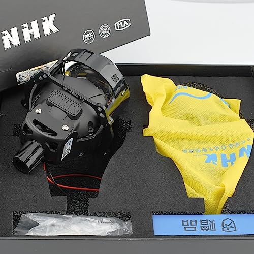 YUFANYA 3.0inch NHK Bi led Projector Lens with Dual Reflector Headlight Retrofit Kit-120W 26,000LM 6000K White Focus Beam Clear Cut Off Line fit Car Headlight - Image 5