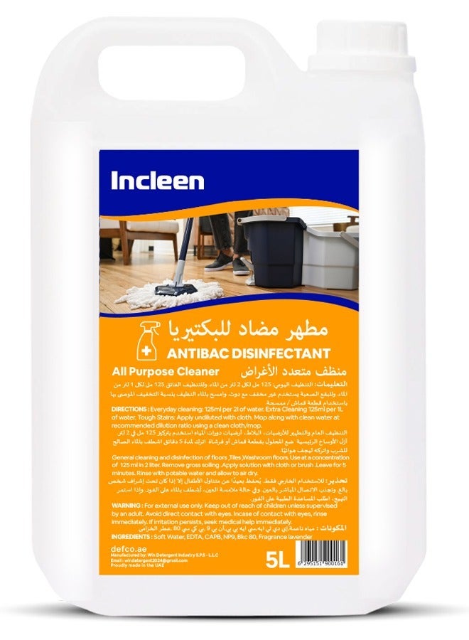 incleen Antibac Disinfectant Pine 5L