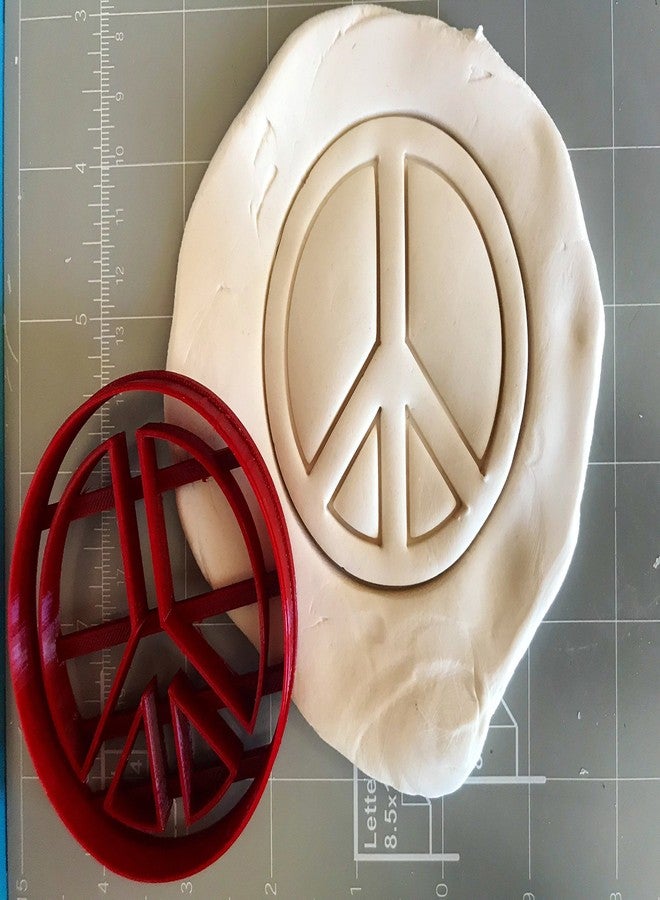 Arbi Design Peace Symbol Cookie Cutter (2 inches) - Image 3