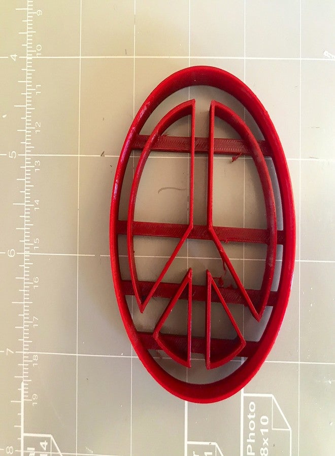 Arbi Design Peace Symbol Cookie Cutter (2 inches) - Image 4