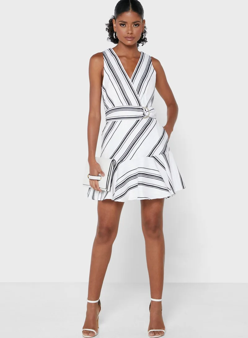 Ted Baker Aliicee Stripe Mini Dress