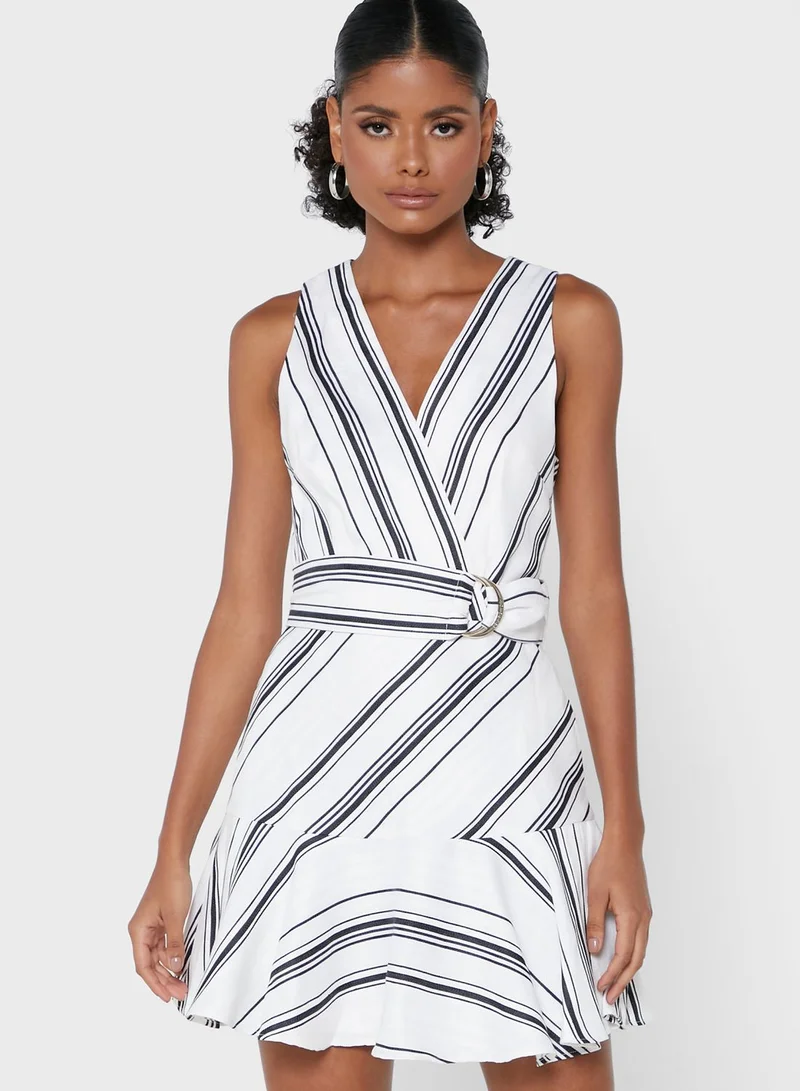 Ted Baker Aliicee Stripe Mini Dress