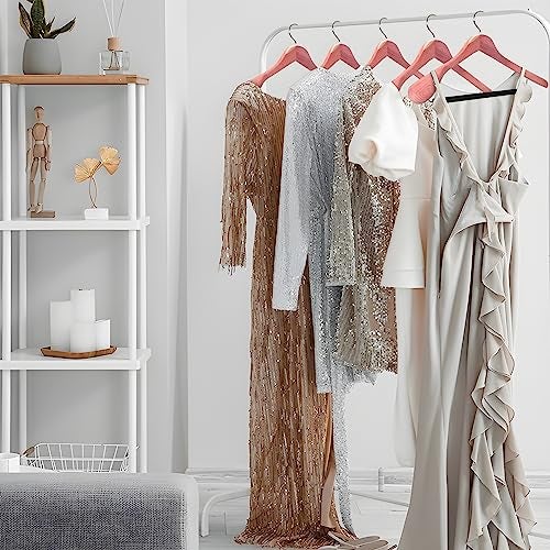 HARDW Cedar Hangers for Closet - 5 Pack Extra Wide Wooden Hangers for Suits, Coat, Dress, Jacket, Clothes Storage - Non Slip Foam Padded Pant Bar with 360° Swivel Hook, Aromatic American Cedar Wood - Image 3