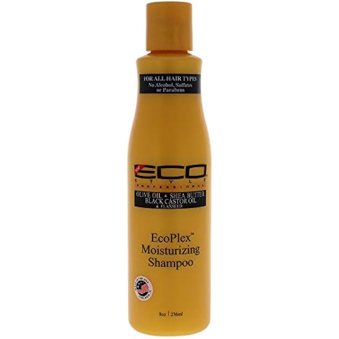 Eco Style ECOCO ECOPLEX MOISTURISING SHAMPOO FOR UNISEX 8 OZ SHAMPOO - Image 1