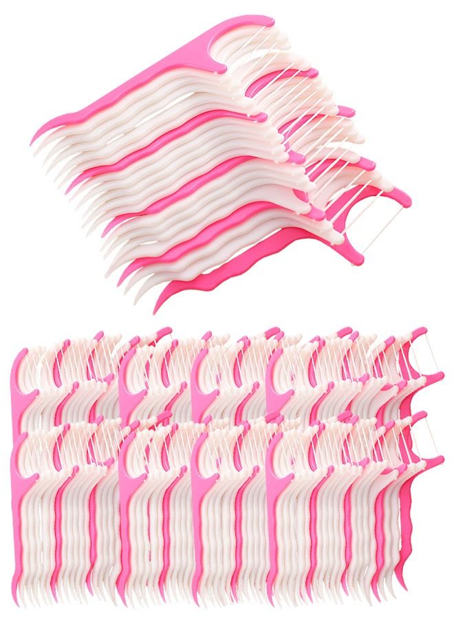 ZCM-HAPPY 250 Piece Dental Floss Toothpick - Image 1