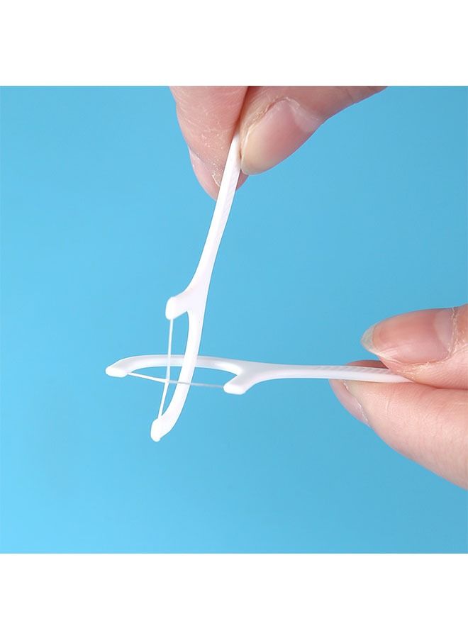 ZCM-HAPPY 250 Piece Dental Floss Toothpick - Image 3
