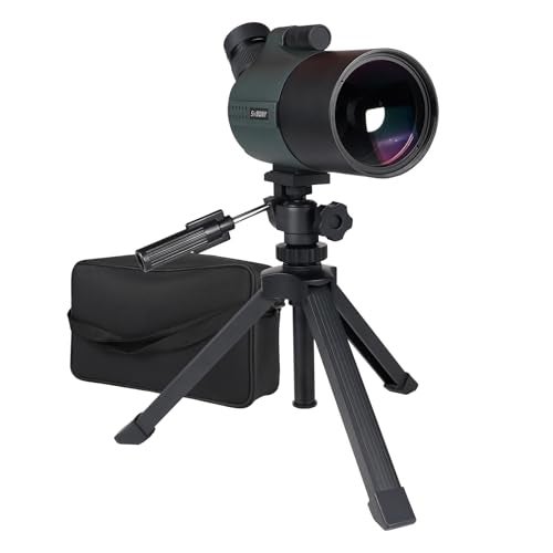 SVBONY SV41Pro 80mm Mak Spotting Scope, Compact Spotter Scope, 28-84X Zoom Eyepiece, 1.8kg Lightweight, Spotting Scopes for Target Shooting, Bird Watching, for Both Terrestrial and Astronomical Use - Image 1