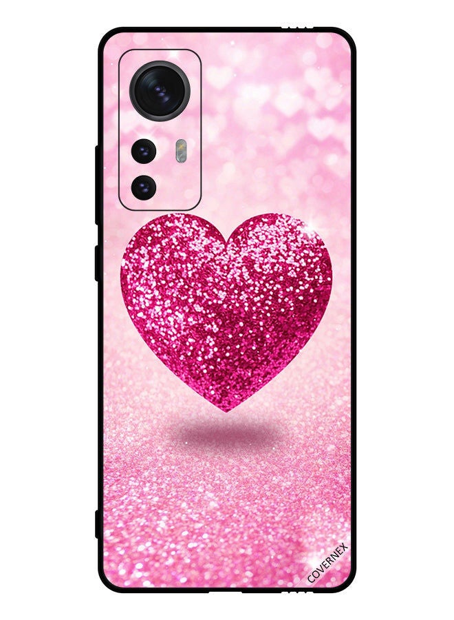Covernex Protective Case Cover For Xiaomi 12X Soft Glitter Heart - Image 1