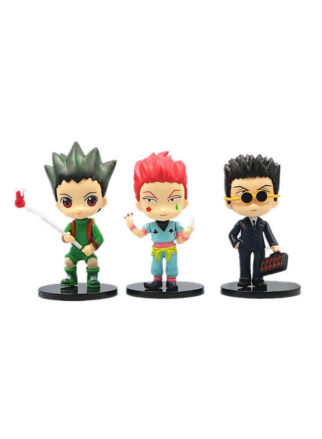 6pcs full-time hunter puppet doll model desktop ornaments Killua Cool Lapisso model toy decoration collection gifts  - Image 3