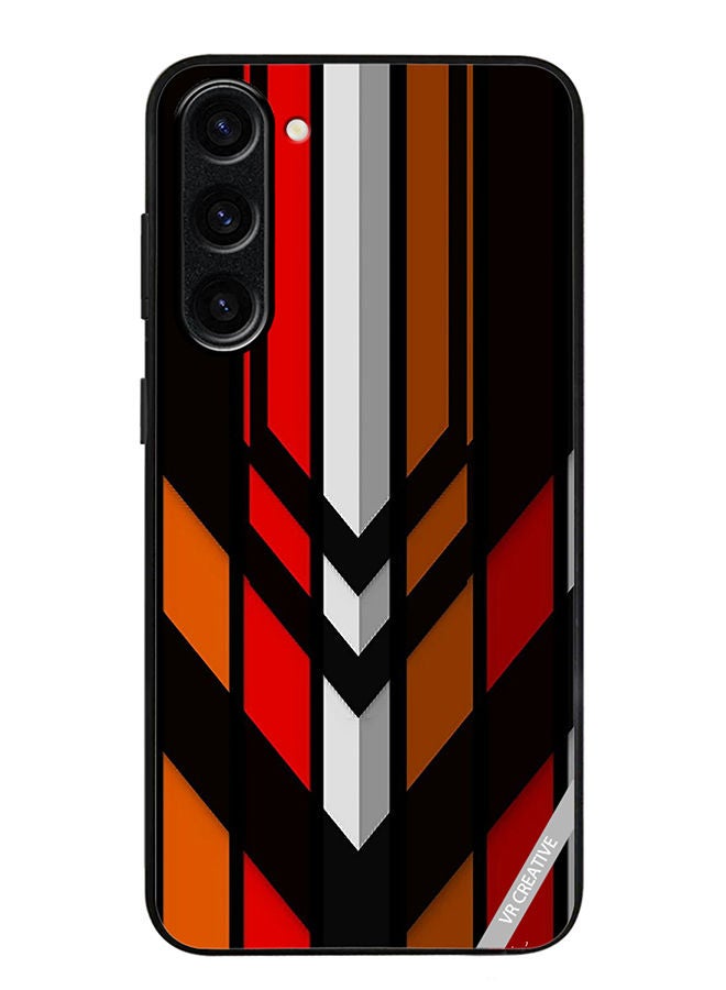 VR CREATIVE Protective Case Cover For Samsung Galaxy S23 Plus Abstract Design Multicolour - Image 1