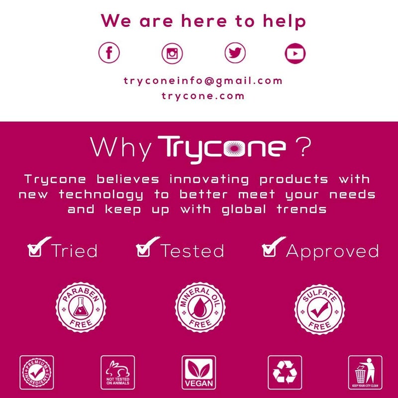 Trycone Onion Oil Shampoo  Conditioner Combo Pack  Nourishing Care  Repair Strengthen  Reduce Split Ends  FrizzFree Voluminous Look  3in1 Care Solution Pack of 3 - Image 5