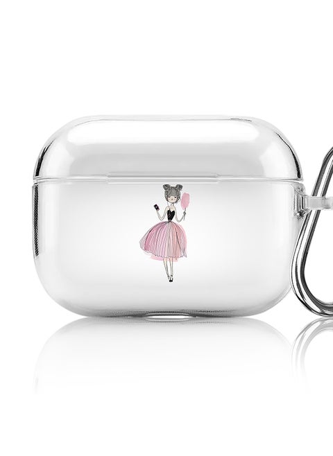 Classic Clear printed Case for Apple AirPods Pro 2nd Generation Thin Transparent Cover [Designed for Apple AirPods Pro 2nd Generation] - Lost in Music