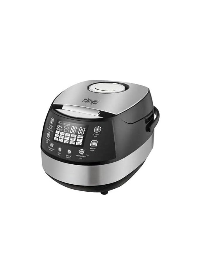 دي اس بي صانع الطعام متعدد الاستخدام 900 وات 5 لتر kb5007 اسود/فضي  - Image 2
