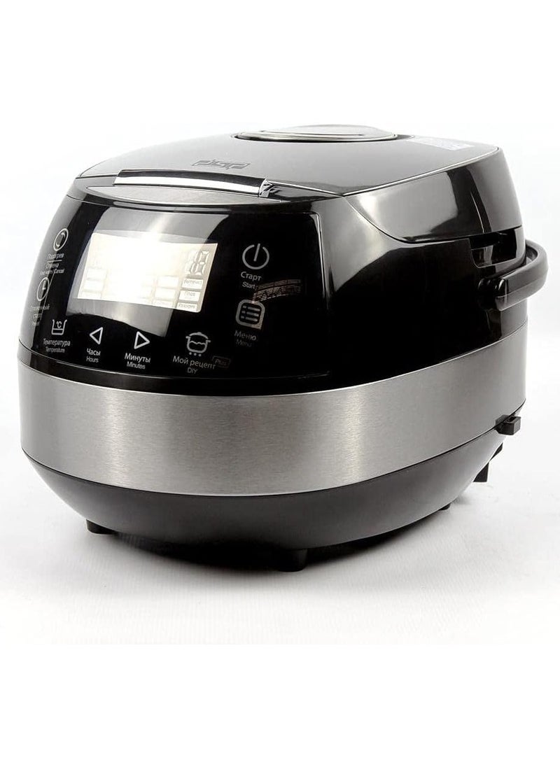 دي اس بي صانع الطعام متعدد الاستخدام 900 وات 5 لتر kb5007 اسود/فضي  - Image 4