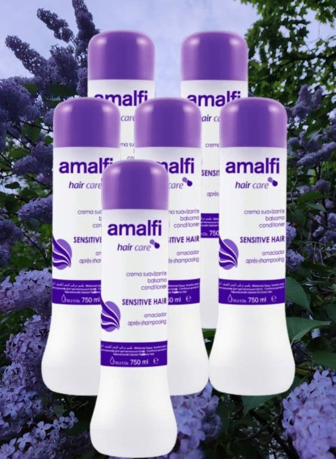 امالفي 6 قطع أمالفي بلسم للشعر الحساس 750مل - Image 1
