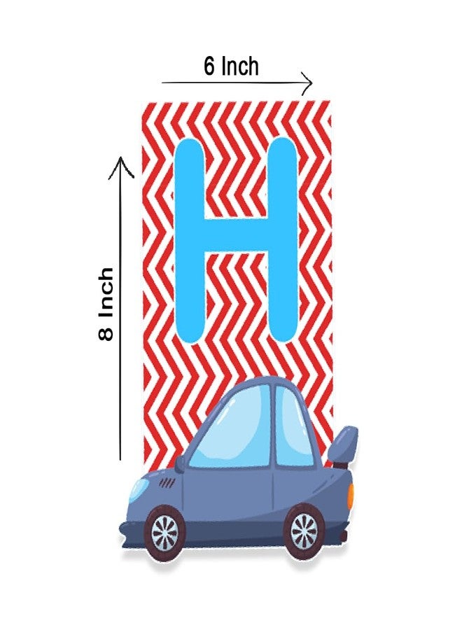 Suruchi Strokes Vehicle Birthday Decoration | Transport Theme Banner Bunting for Kids Car Theme Birthday Party - Image 3