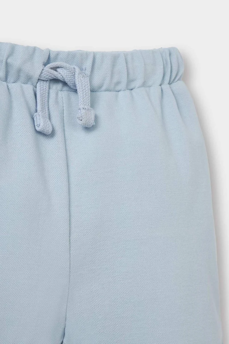 ديفاكتو Baby Boy Regular Fit Pique Shorts