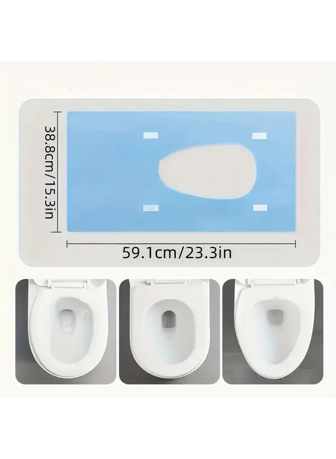 Disposable Toilet Seat Covers 10 Sheets Hygienic Travel Solution - Image 3