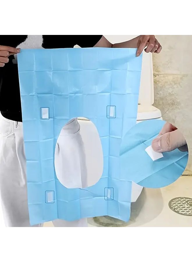 Disposable Toilet Seat Covers 10 Sheets Hygienic Travel Solution - Image 5