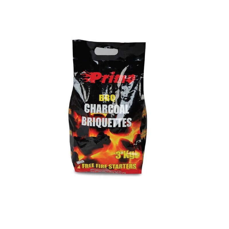 Primo BBQ Charcoal Briquettes 3kg