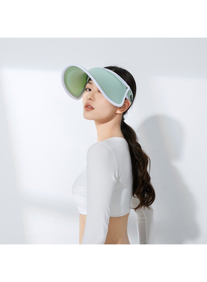 VVC Fashionable Open-top Uv Protection Sun Hat For Women - Breathable Lightweight Beach Visor Summer Sun Hat - Image 3
