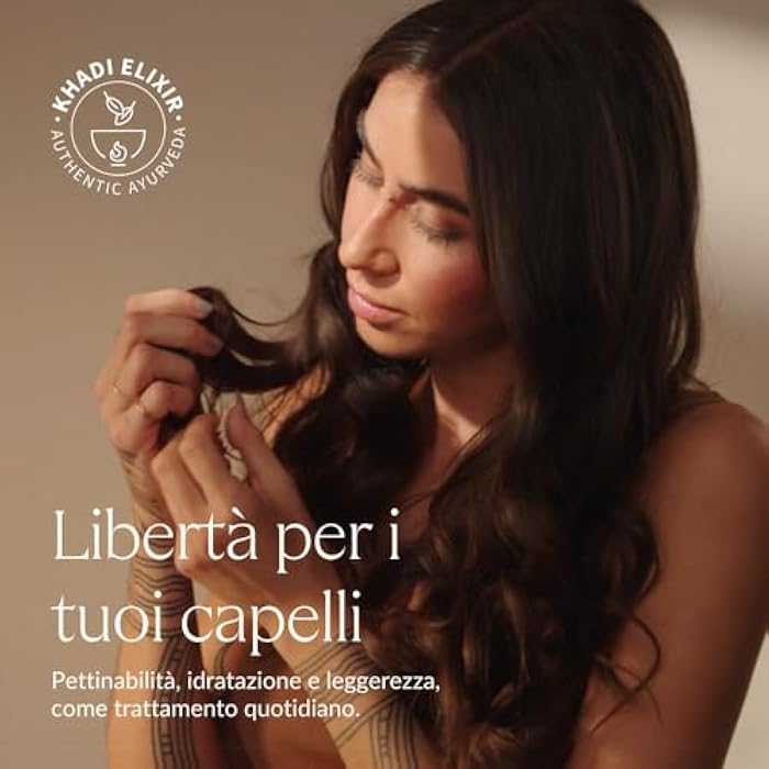 khadi ROSE REVOLUTION Ayurvedic Repair Conditioner - Immediate combability & lightness for daily care - 100% natural & vegan - 6.7 fl oz - Image 4