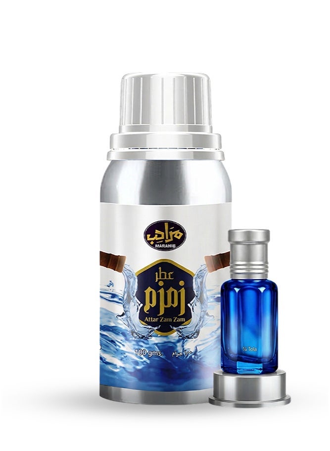 مرَاحِب زمزم زيت عطري نقي ومنعش مناسب للعطور والمعطرات إعادة التعبئة والبيع والإهداء - Image 3