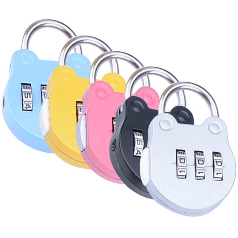 5Pcs Household Locker Locks Convenient Padlocks Multi-function Combination Locks Home Accessory - Image 1