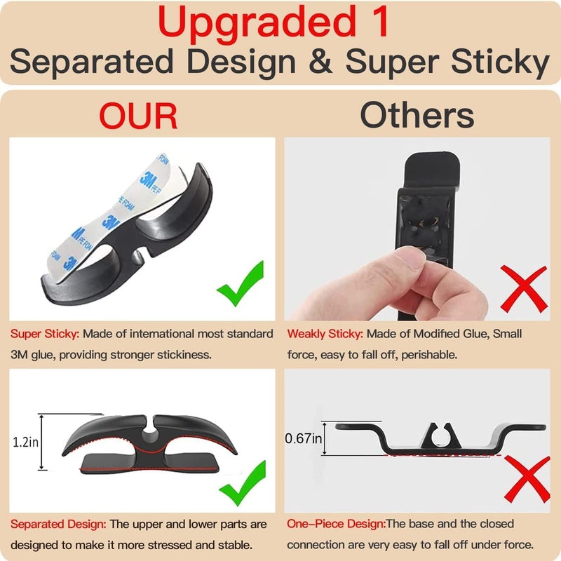 ZEELPETAL Stand Mixers Cord Organizer Kitchen Appliances Cord Wrapper Cord Winder Cord Holder for Appliances Mixer Blender Toaster Press Multi Color 8 - Image 2