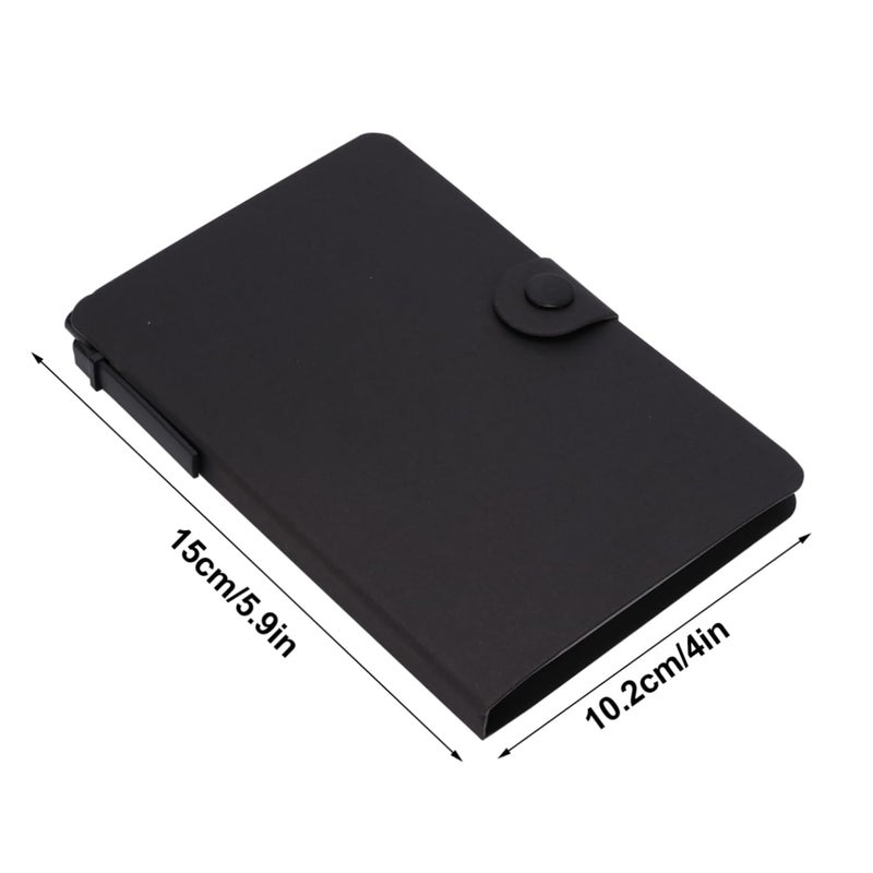 Self Stick Sticky Notebook Kraft Paper Memo Pads with Index Tabs for Highlighting Marking Organizing Notes - Image 3