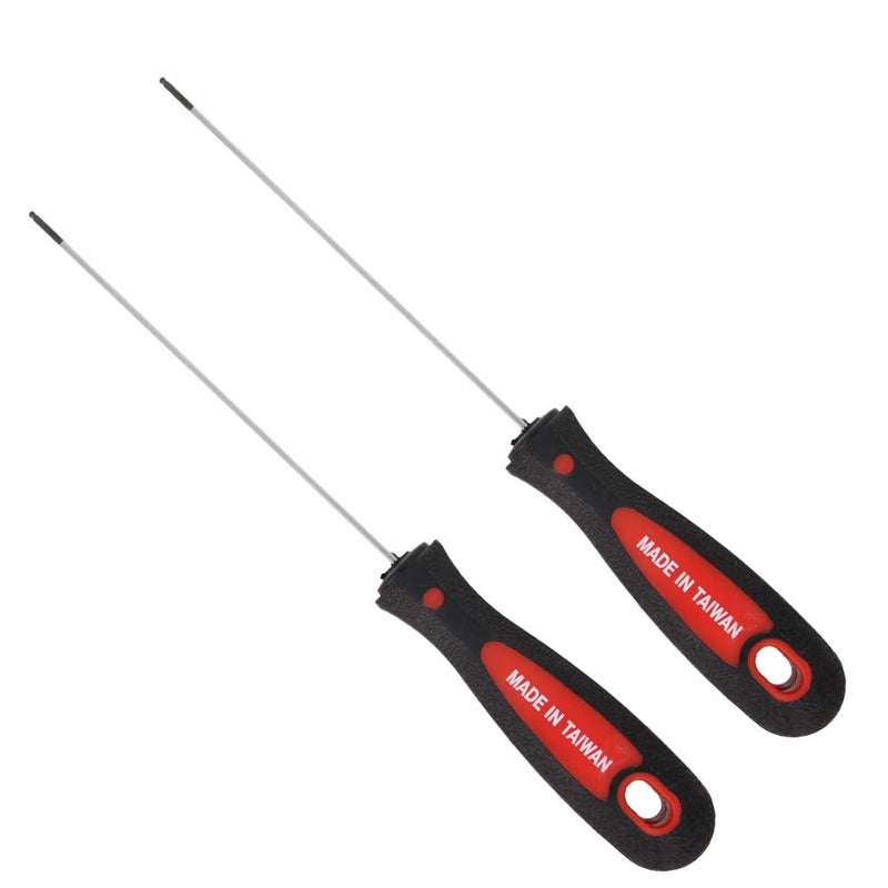 Utoolmart 15mm Dia Ballball Allen Screwdriver 100mm Working Length S2 Balldriver Micro Ballhead Hexagon Electronics Screwdriver Set for Fine Aadjustment Work 2pcs - Image 5