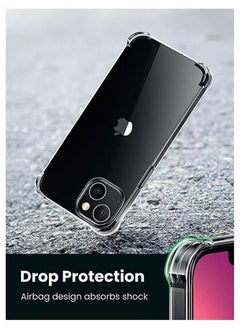 Houmt iPhone 14 Case Transparent Soft Flexible TPU with 4 Corners Bumper Anti Drop Scratch Resistant Shockproof Protective Cover  - Image 4