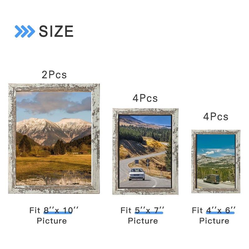 Rexllon Picture Frames Collage Wall Decor - Image 2