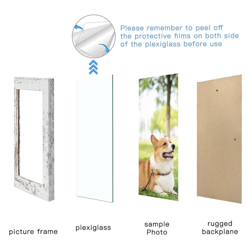 Rexllon Picture Frames Collage Wall Decor - Image 3