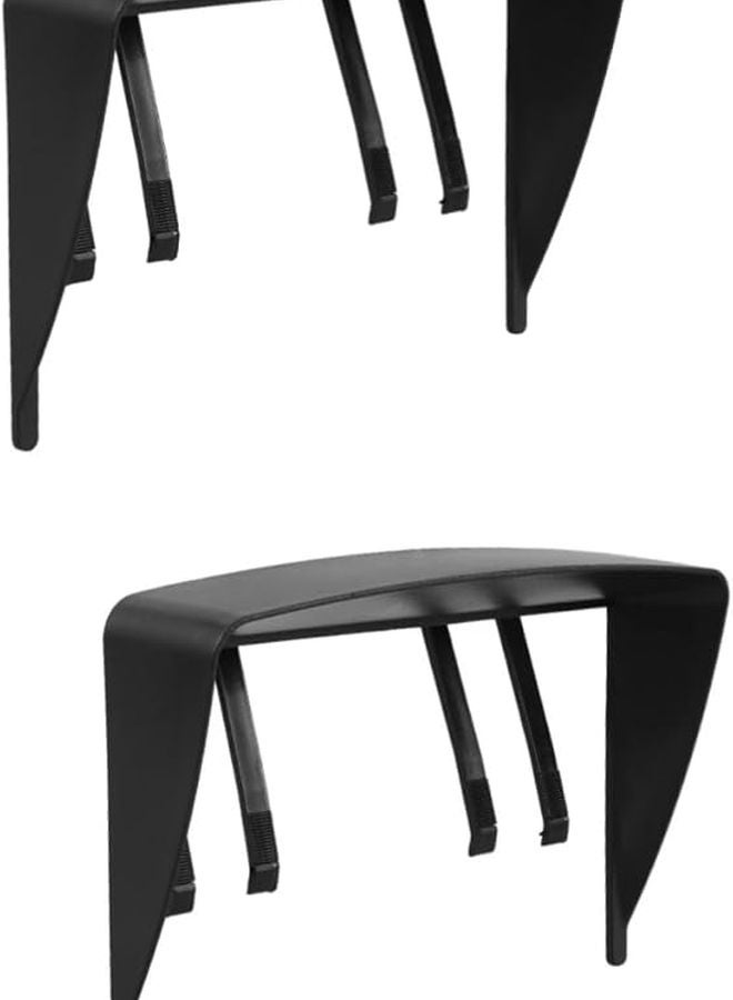 2 Pack Car Navigation Sunshade Visor Cover Blocks Glare For Safe Driving - Image 1