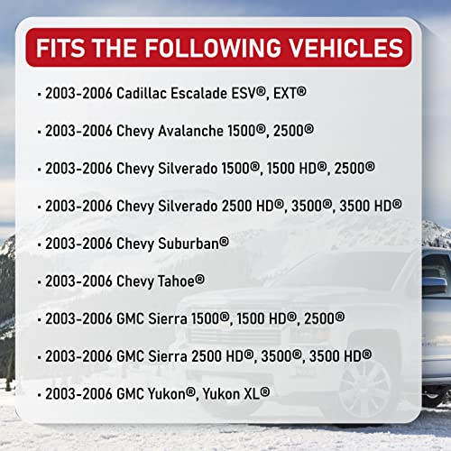 AA Ignition HVAC Blower Motor Resistor Kit with Harness - Replaces 89019088, 973-405, 15-81086, 22807123 - Compatible with Chevy, GMC & Cadillac Vehicles - Silverado, Tahoe, Suburban & More - Heater/HVAC Blower - Image 5