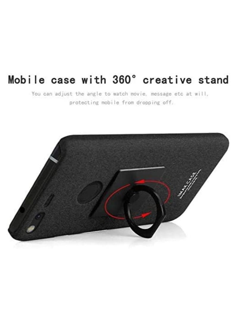 Imak Google Pixel Cowboy Hard Case Cover with Ring Grip (Google Pixel) Black - Image 3