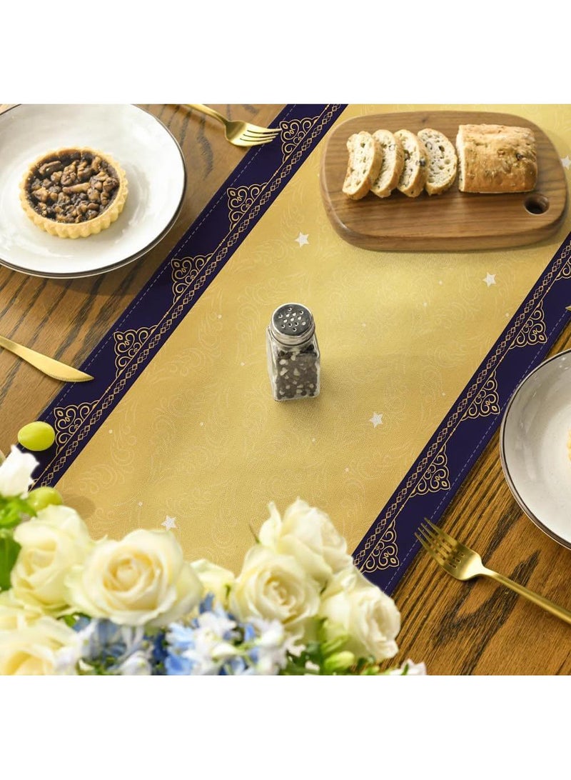 عام عيد مبارك مائدة الطعام راية مائدة الطعام عداء رمضان كريم مائدة الطعام - Image 4