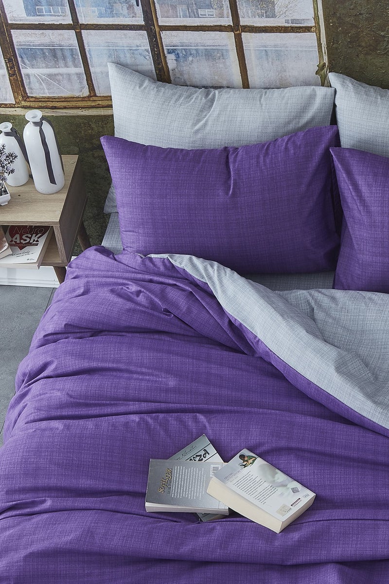 Bonjardin Home Cotton Reversible Double Duvet Cover Set  - Image 2