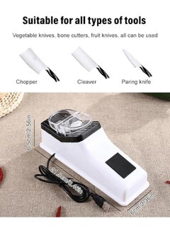 Electric Knife Sharpener, Knife Sharpener Electric, Professional Knife Sharpener for Home, 5 Seconds for Quick Sharpening & Polishing with Protective Cover - pzsku/Z32DB22CCBA81B581E5E2Z/45/_/1728475655/10a1c8e9-18c1-4684-b35d-32d941018893